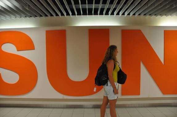 Chegando mais uma vez ao nosso velho conhecido, o aeroporto internacional de Juliana, em Sint Maarten